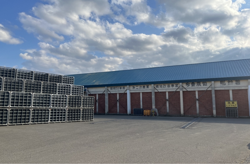 図4）本LED光と白色蛍光灯併設時の緑化抑制